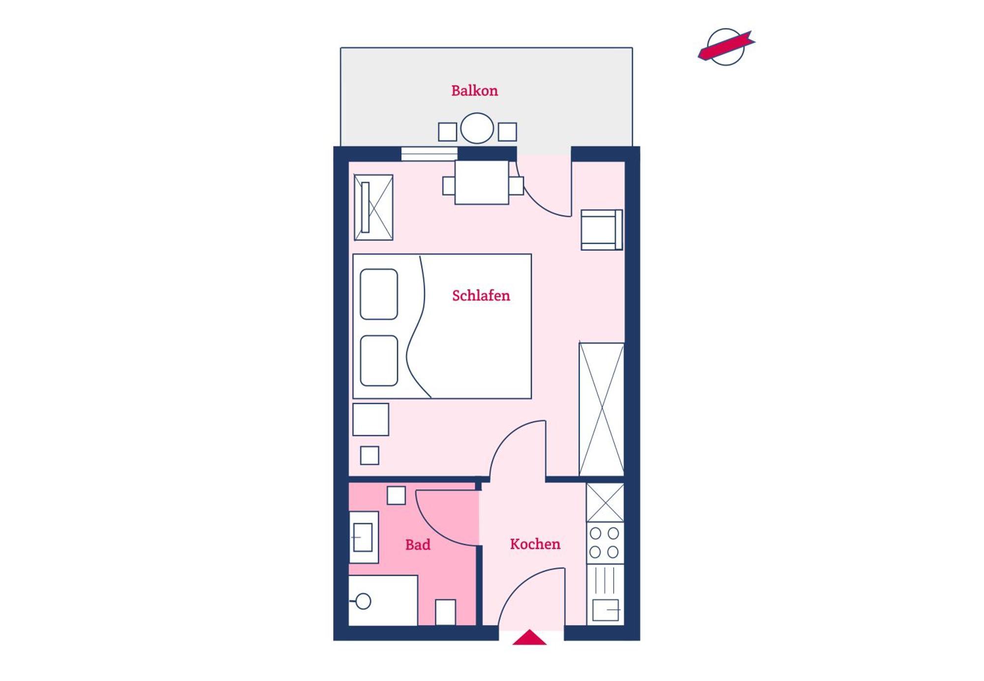Nordland Appartements Wohnung Langeland Вик-ауф-Фер Екстер'єр фото
